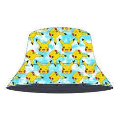 Chapéu de pesca infantil Pokémon tamanhos variados