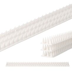 Repelente para gatos, PVC, branco, 50 cm, 6 UDS
