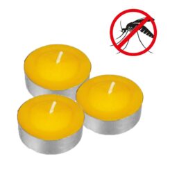 CITRONELLA Vela aquecedora de vidro de citronela, 15 unidades