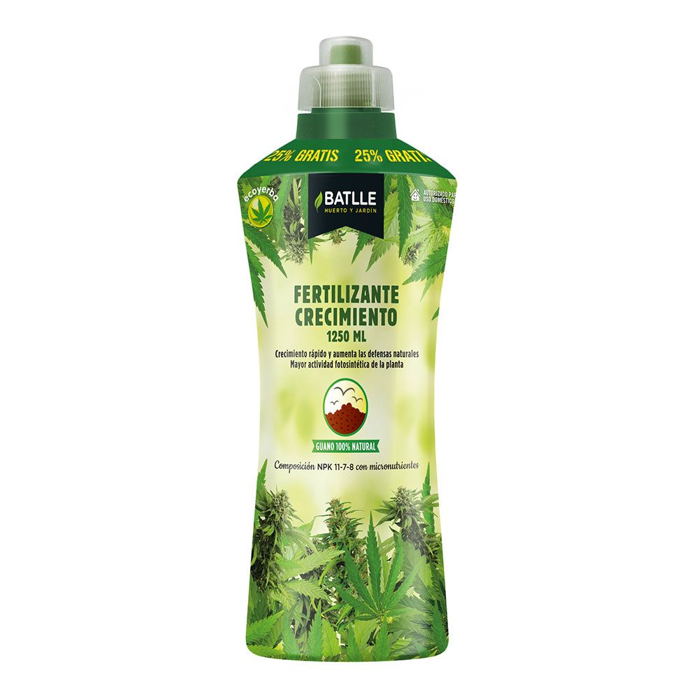 Fertilizante ecoyerba para crescimento 1250 ml