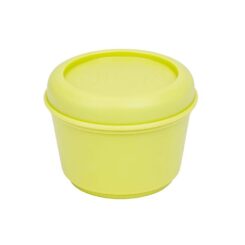 Recipiente para alimentos redondo 0,25 L amarelo serie sunset
