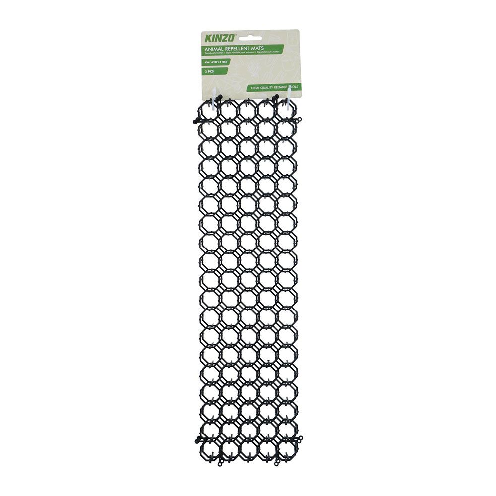 Tapetes repelentes de animais, 2 UDS 49 x 14 x 3 cm