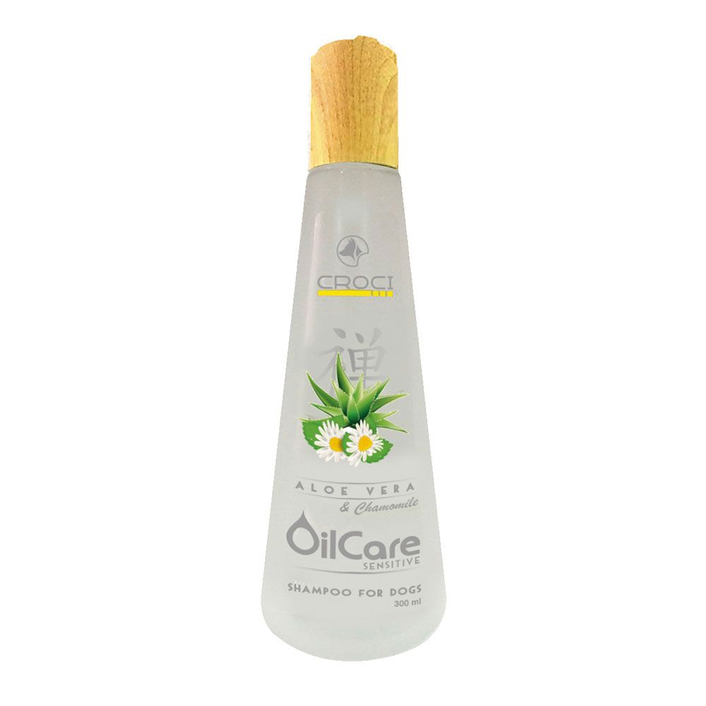 Champô para cães, oilcare, aloe vera e camomila, 300 ml