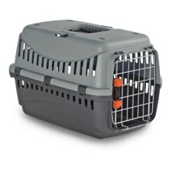 Caixa de transporte para viagem com fecho de segurança de acordo com a norma iata 48 x 32 x 31 cm