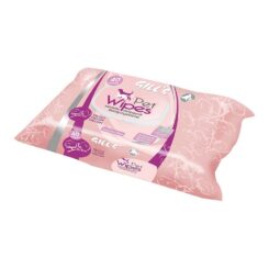 Toalhitas xlpara animais de estimação, 30 x 20 cm, 40 UDS, aroma de talco