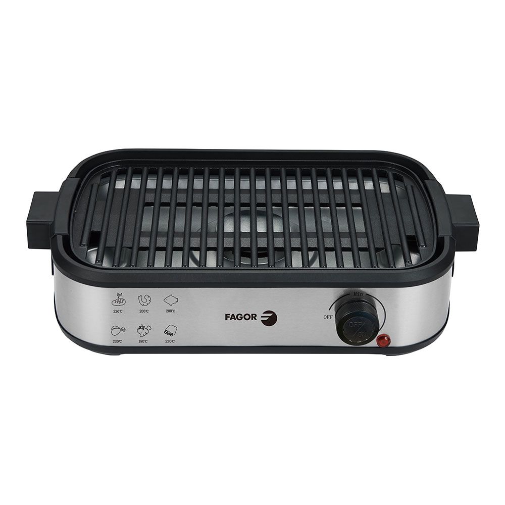 Grelhador elétrico sem fumaça com extrator de fumaça 1800 w 44 x 27 x 10,5 cm - Image 2