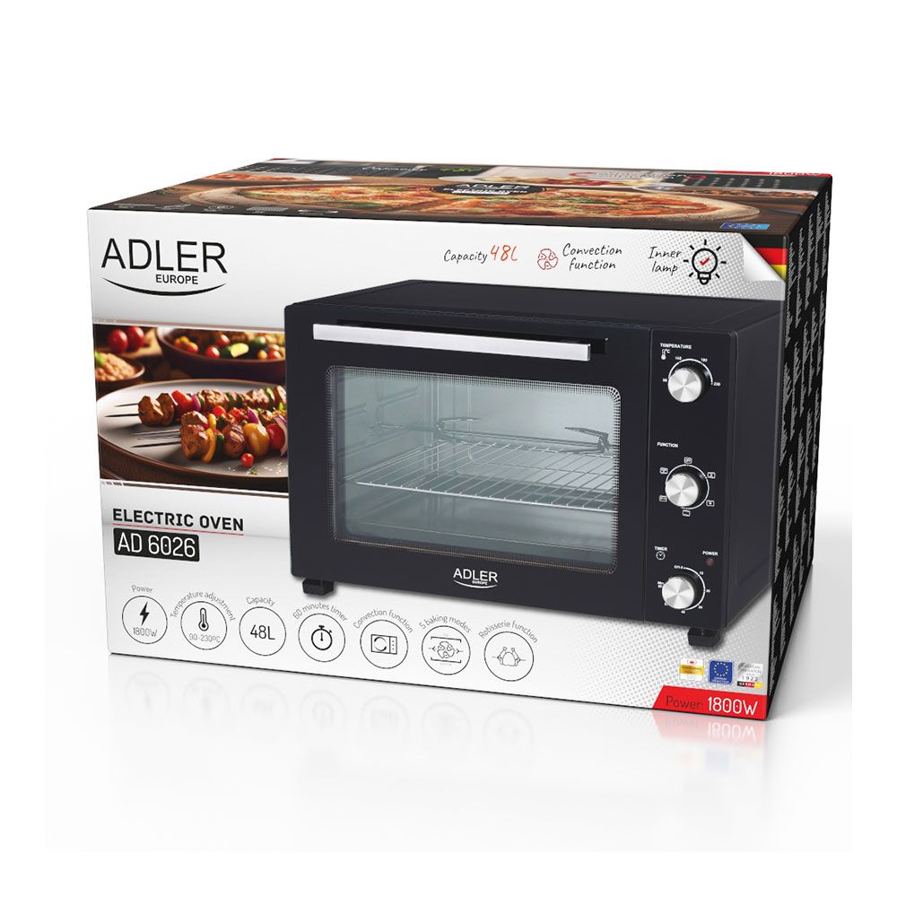 Forno elétrico ad 6026 1800 w 48 l - Image 5