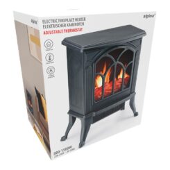 Aquecedor / lareira elétrica PTC 800 - 1500 W
