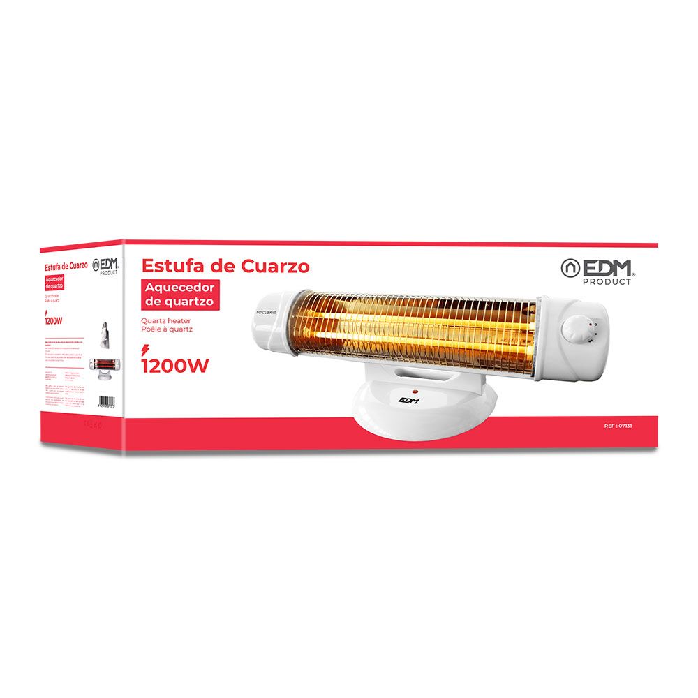 EDM Fogão de quartzo 600 / 1200 w modelo de piso - Image 2