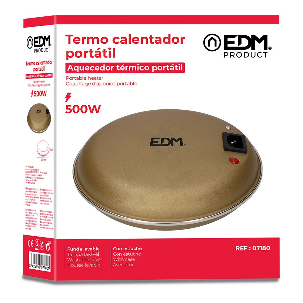 Aquecedor térmico - 500 w 20 x 5 cm - Image 6