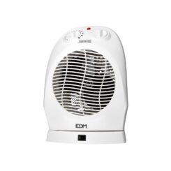 Aquecedor compacto oscilante 1000 - 2000 W branco