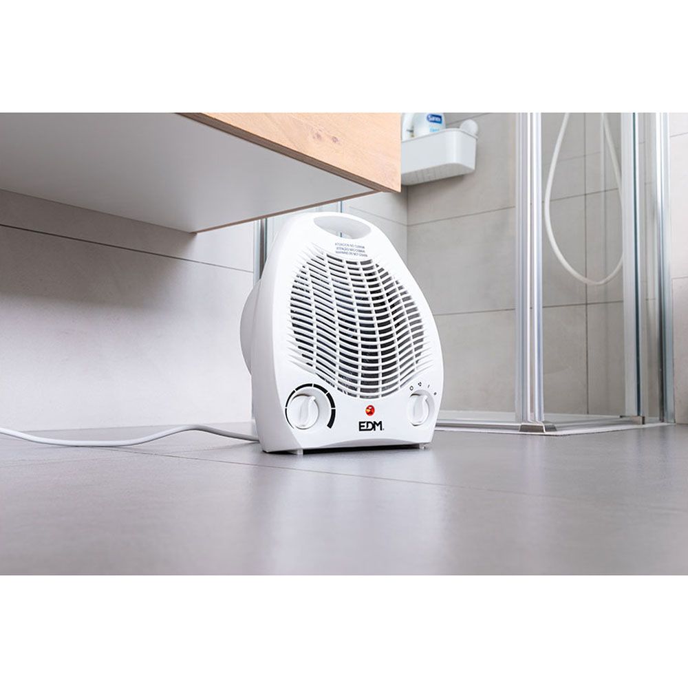 EDM Aquecedor compacto 1000 - 2000 w branco - Image 4