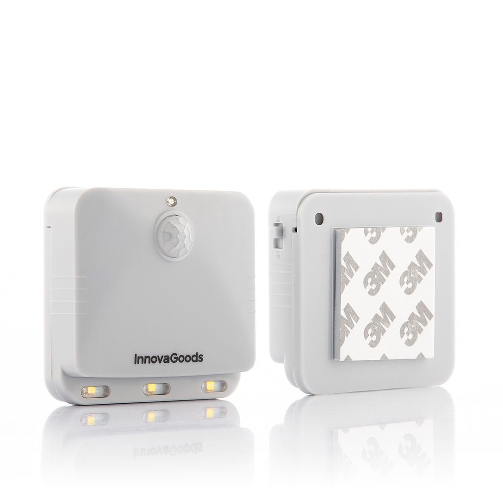 Luz noturna LED com sensor de movimento, 2 unidades - Image 3
