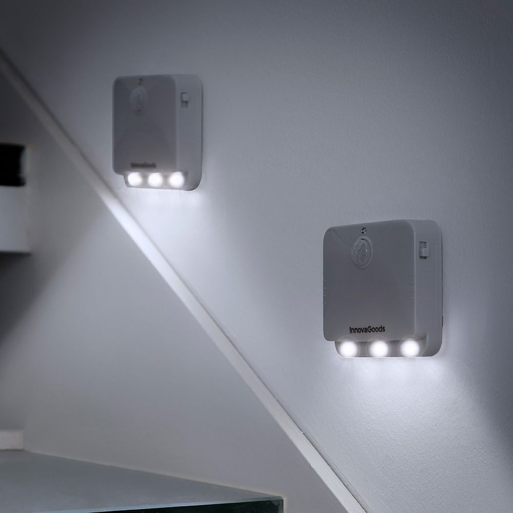 Luz noturna LED com sensor de movimento, 2 unidades - Image 7