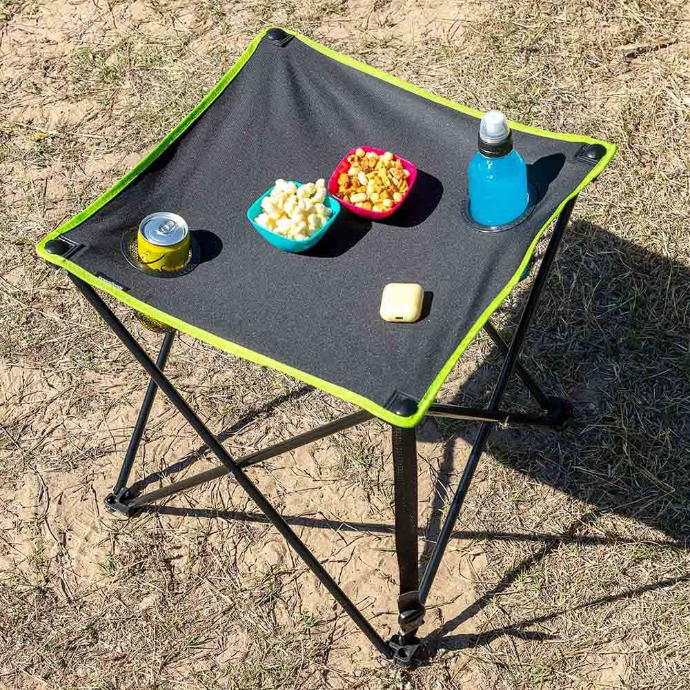 Mesa de camping dobrável em tecido com capa cafolby - Image 10