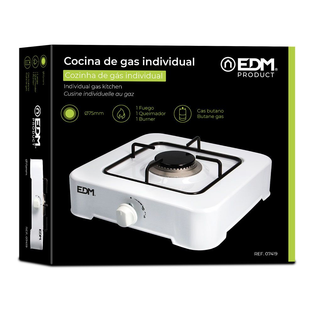 EDM Fogão a gás esmaltado 1 queimador - Image 2