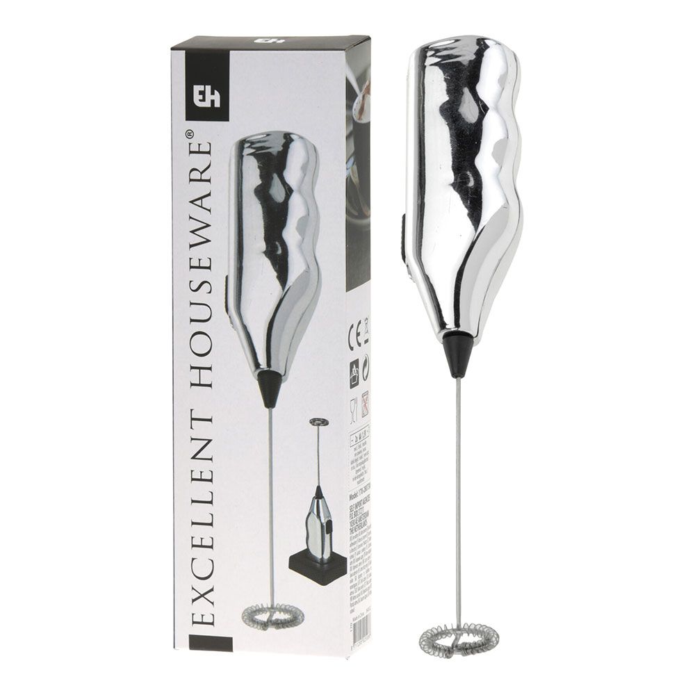 EXCELLENT HOUSEWARE Espumante de leite com 2 pilhas AA (não incluídas)