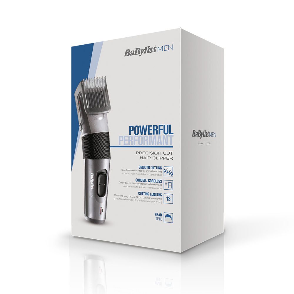 BABYLISS Máquina de cortar cabelo E786E, corte de precisão, com e sem fio - Image 3