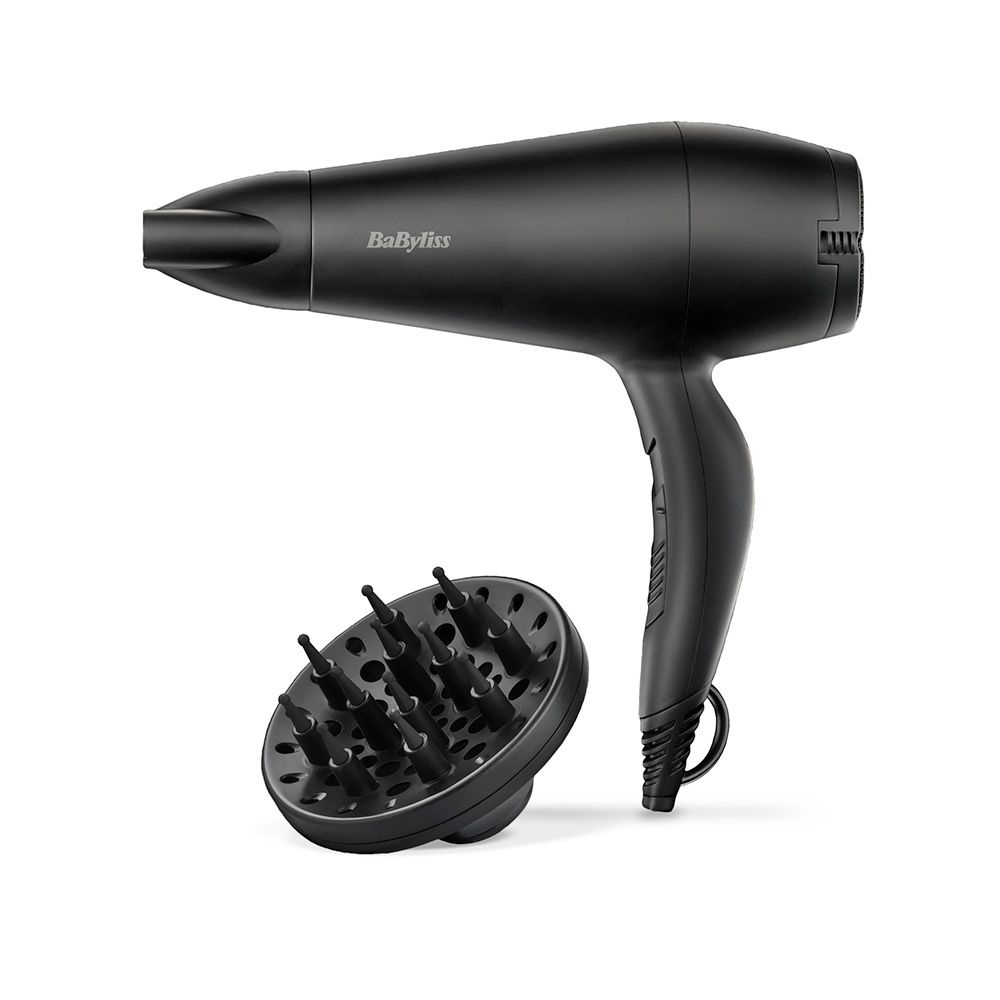 Secador 2000W com difusor preto smooth D215DE babyliss