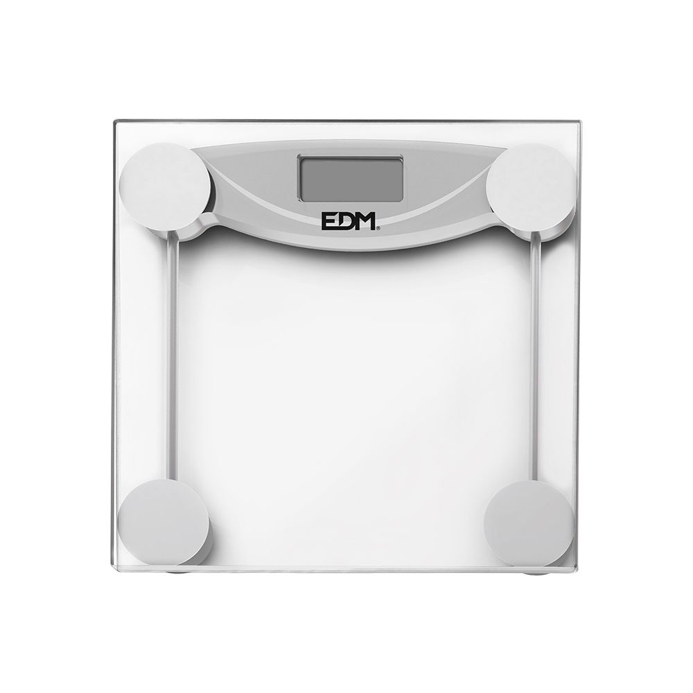 EDM Balança de banheiro digital transparente máximo 180 kg - Image 2