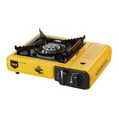 Fogão a gás butano/propano amarelo com partida externa 2300 W