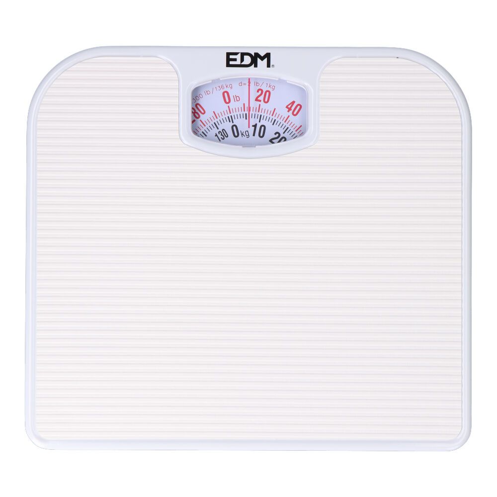 EDM Balança de banheiro mecânica, máximo 130 kg - Image 2