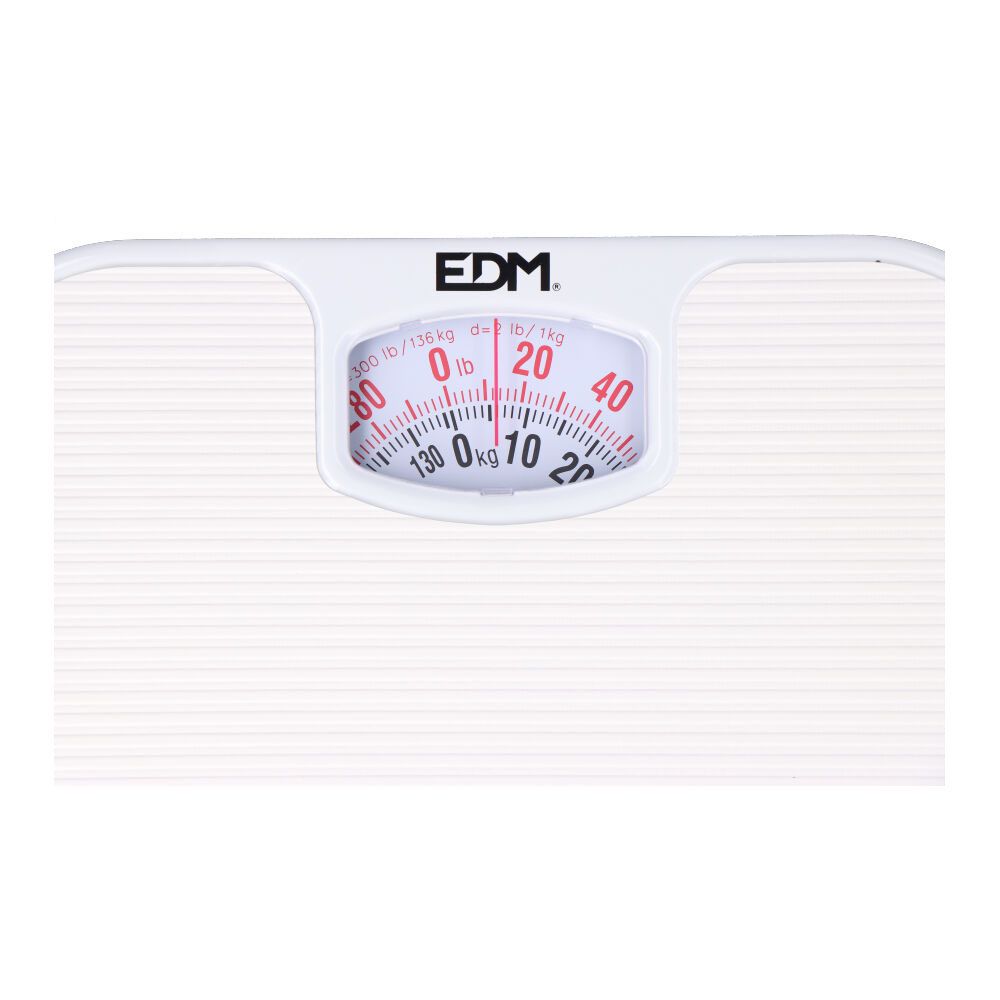 EDM Balança de banheiro mecânica, máximo 130 kg - Image 3