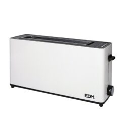 Torradeira 900W ranhura grande white design  EDM
