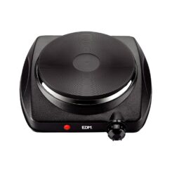 Cozinha eletrica preta 1400W 1 fogo CE/A13 EDM
