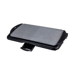 Prancha de grelhar efeito pedra 2000 W 61,5 x 31 x 8 cm