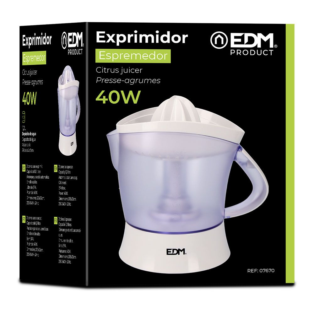 EDM Espremedor 40 w 1,2 l - Image 2