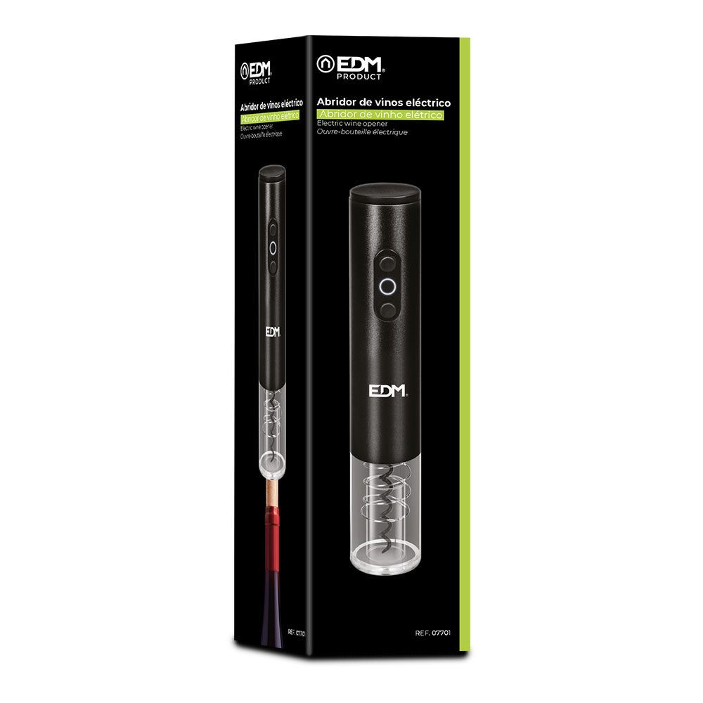 Saca-rolhas elétrico para 4 garrafas de vinho AA (não incluídas) - Image 2