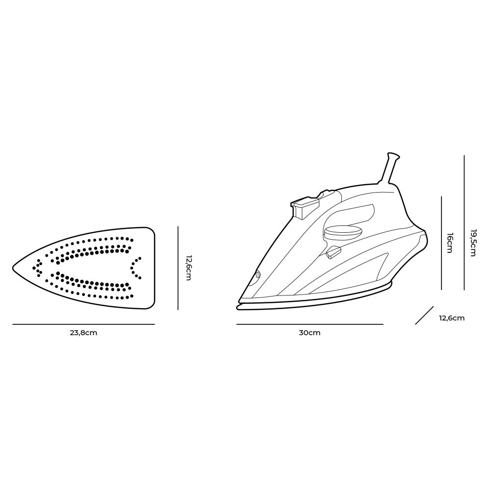 Plancha de vapor 2800 w - Image 8
