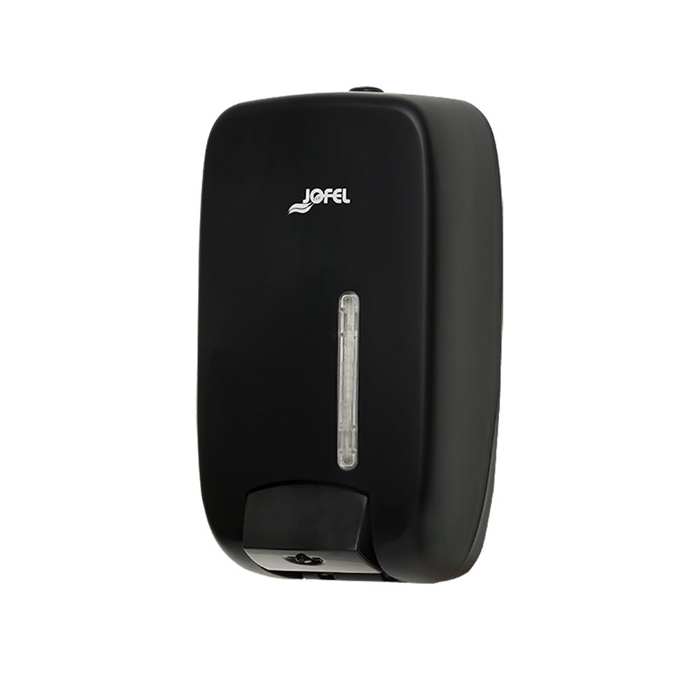 Doseador de sabão timeless ABS reciclado preto jofel