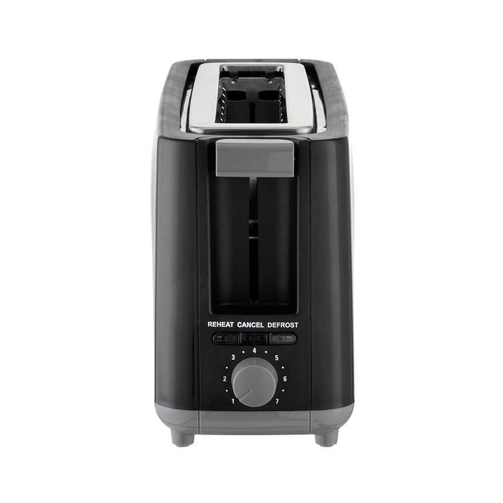 Torradeira de ranhura longa de design preto, 900 w - Image 2