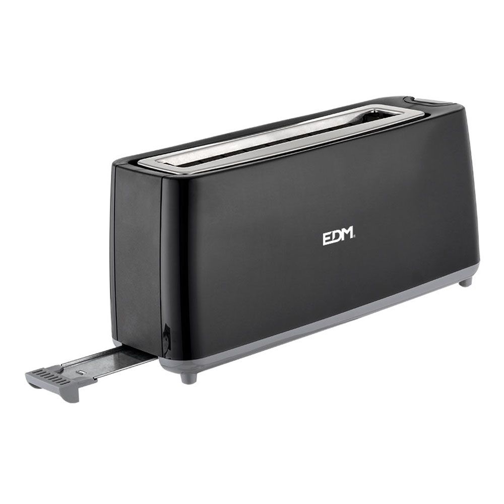Torradeira de ranhura longa de design preto, 900 w - Image 3