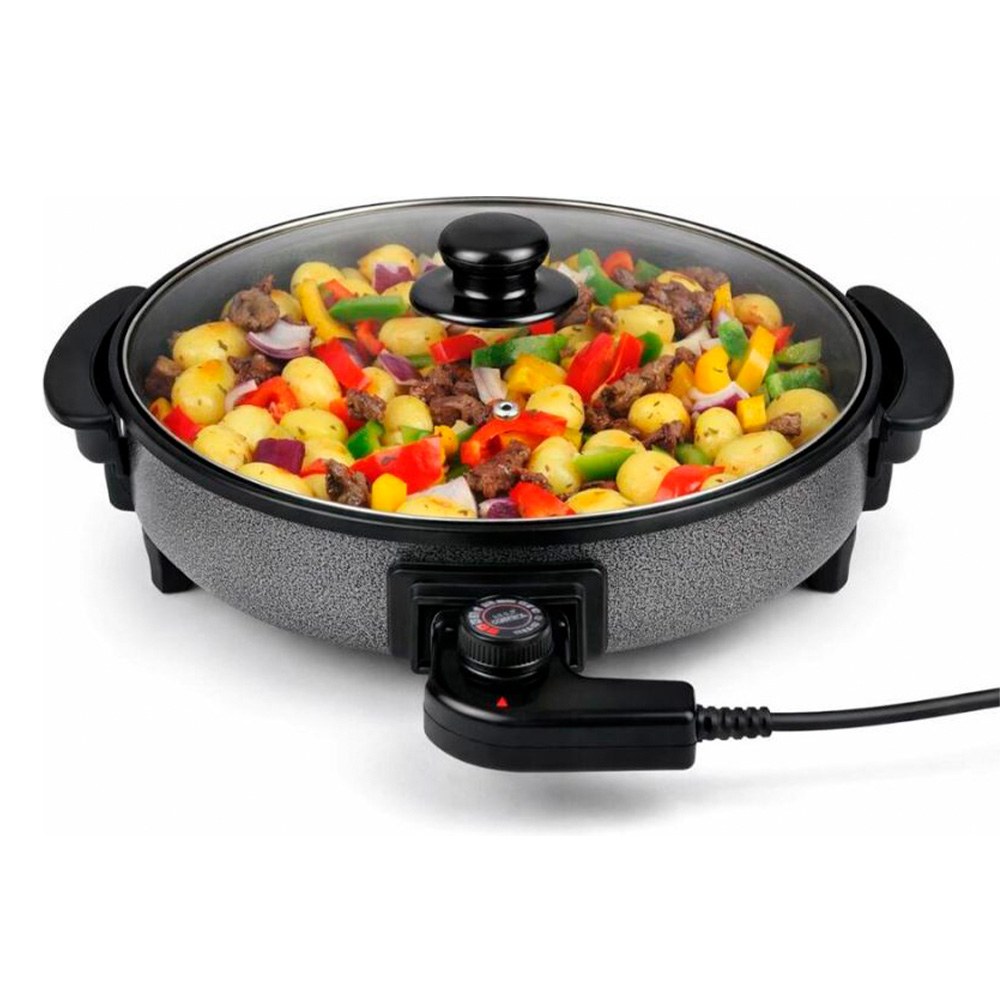 Caçarola elétrica multiuso, 1500 w, ø40 cm, 460 x 418 x 100 mm