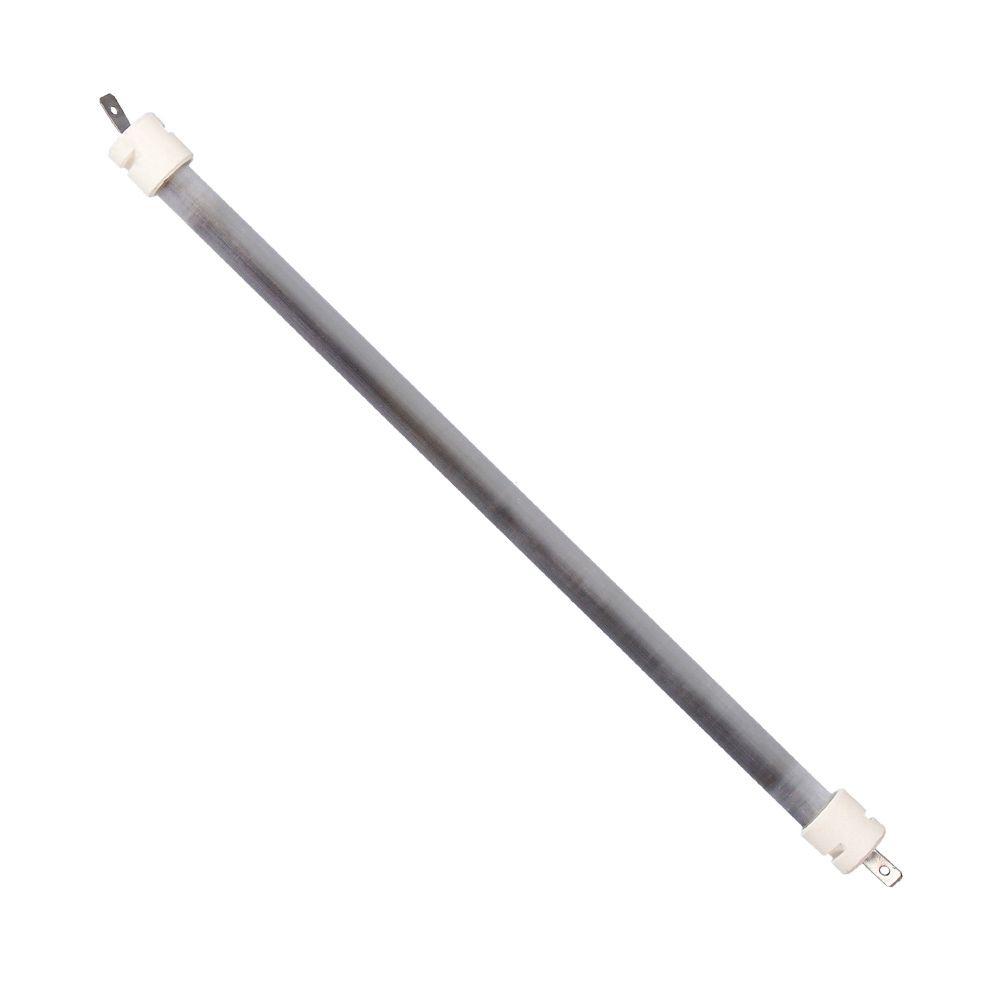Peça reposição resistência quartzo para o aquecedor modelo EDM 07109 400W 24,8cm conexão de faston. EDM