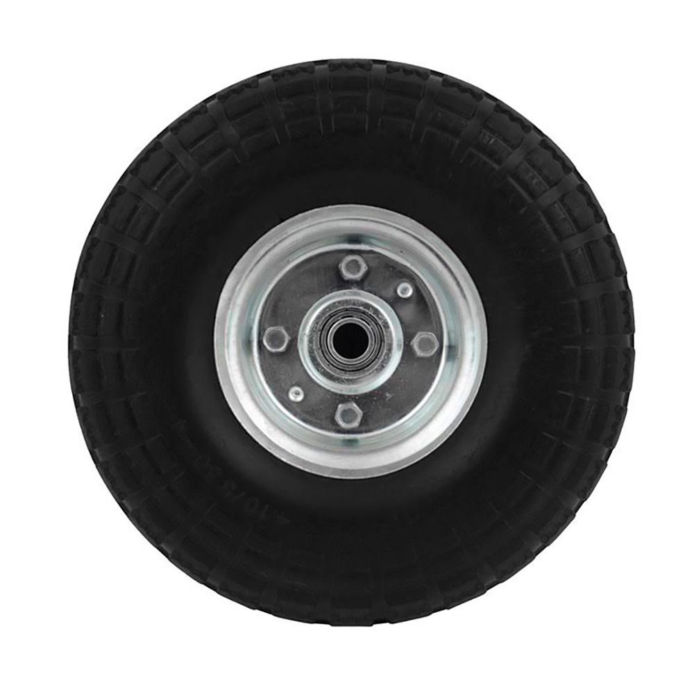 Roda sólida carrinho de mão Ø255 mm, largura 80 mm, eixo Ø20 mm