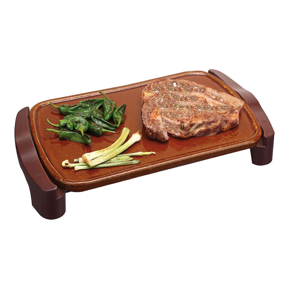 Plancha de asar terracota 1600 w 460 x 280 mm - Image 2