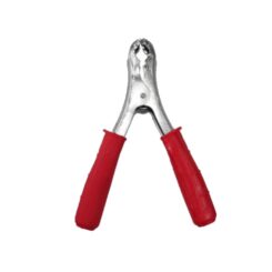 Pinça para cabo de bateria 120A 144x80mm vermelha