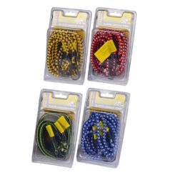 Jogo de 2 cabos elásticos com ganchos 200cm cores sortidas cores / modelos diversos