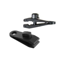 Conjunto de 4 grampos tipo braçadeira para fixação de toldos e lonas. Ø0,27x8x3cm benson