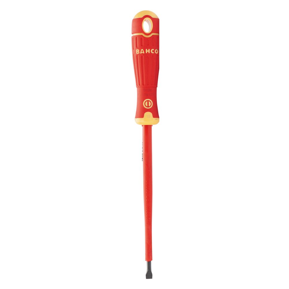 Chave de fendas ponta chata bahcofit VDE isolada 0,5 x 3,0 x 100 mm