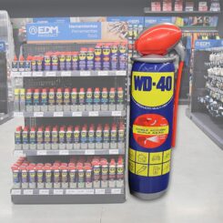 Inflável WD40 grátis pela compra 1.000€ em WD40