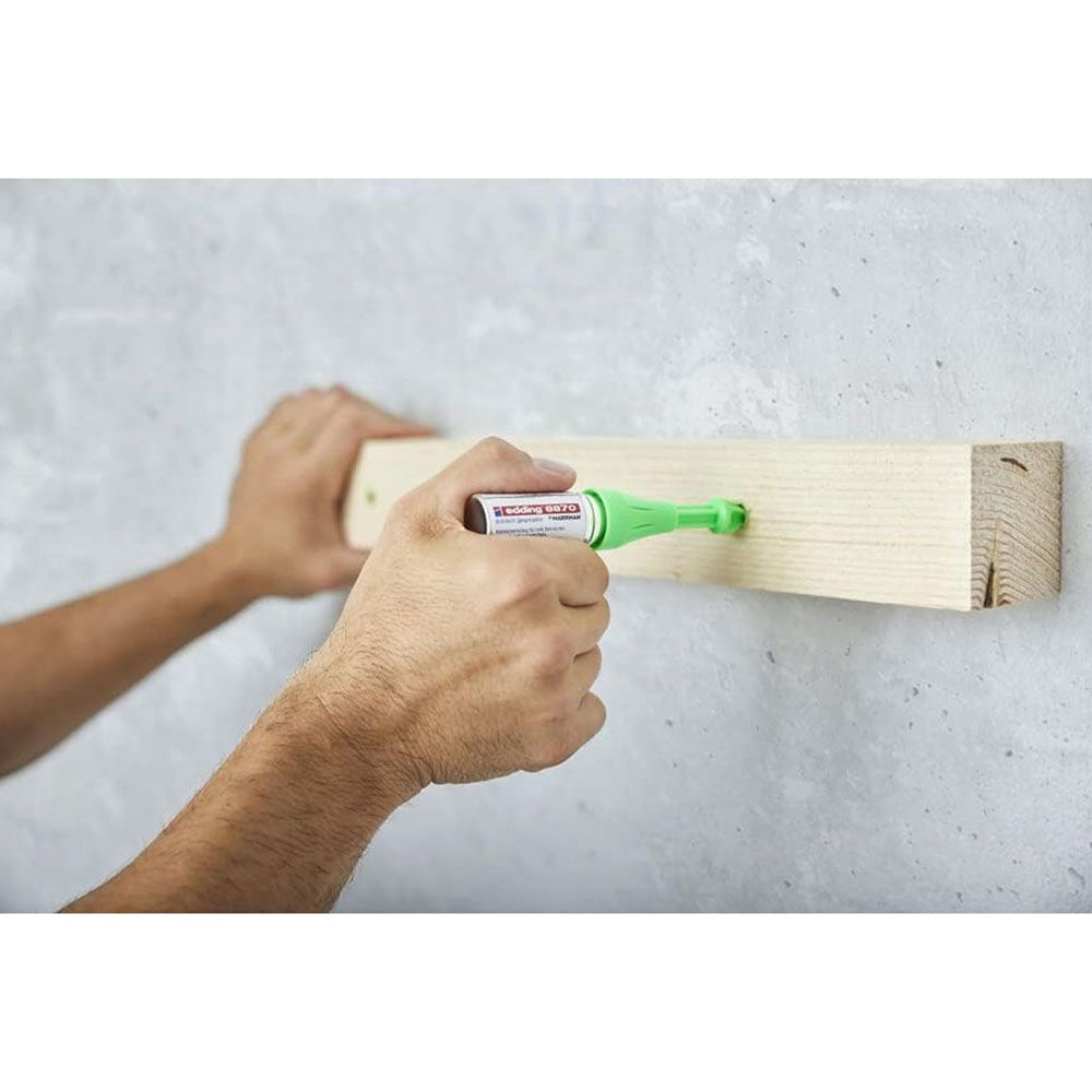 Marcador spray de tinta fluorescente de giz verde para furos - Image 2