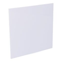 Tampa 175 x 175 mm COR branco brilhante para extrator 08413 Ø10cm EDM
