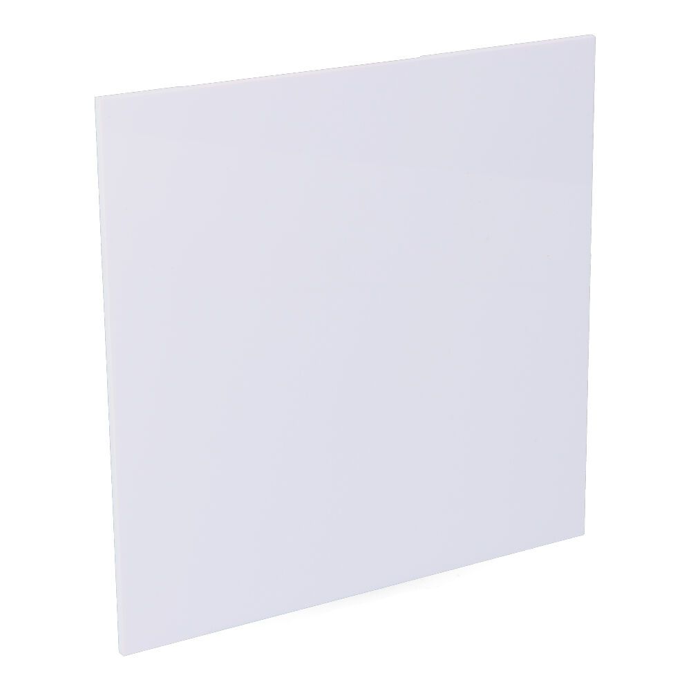 Tampa 175 x 175 mm COR branco brilhante para extrator 08413 Ø10cm EDM