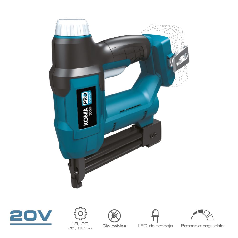 Agrafador pregador 20 V sem bateria NEM carregador