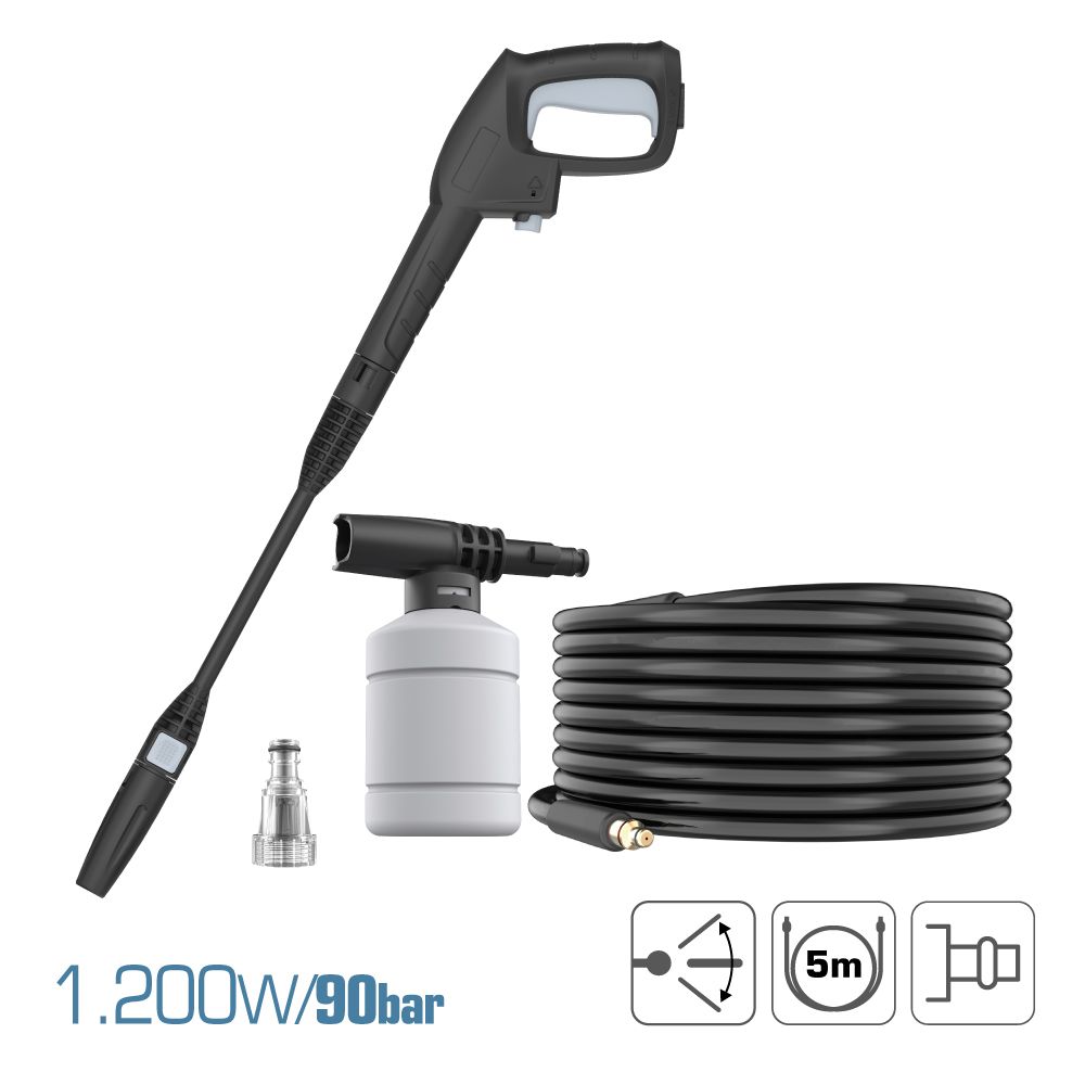 Lavadora de alta pressão 1.200w 90 bar - Image 2